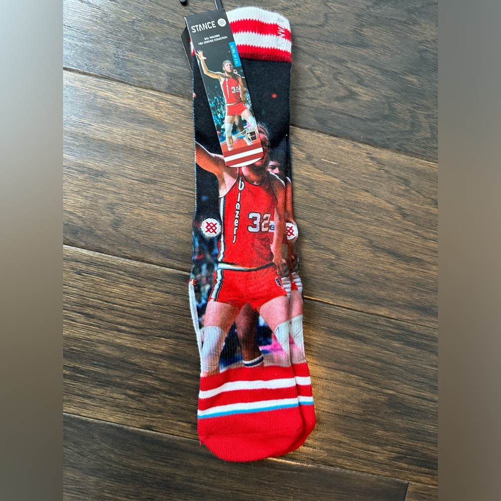 NWT Stance Bill Walton NBA socks
